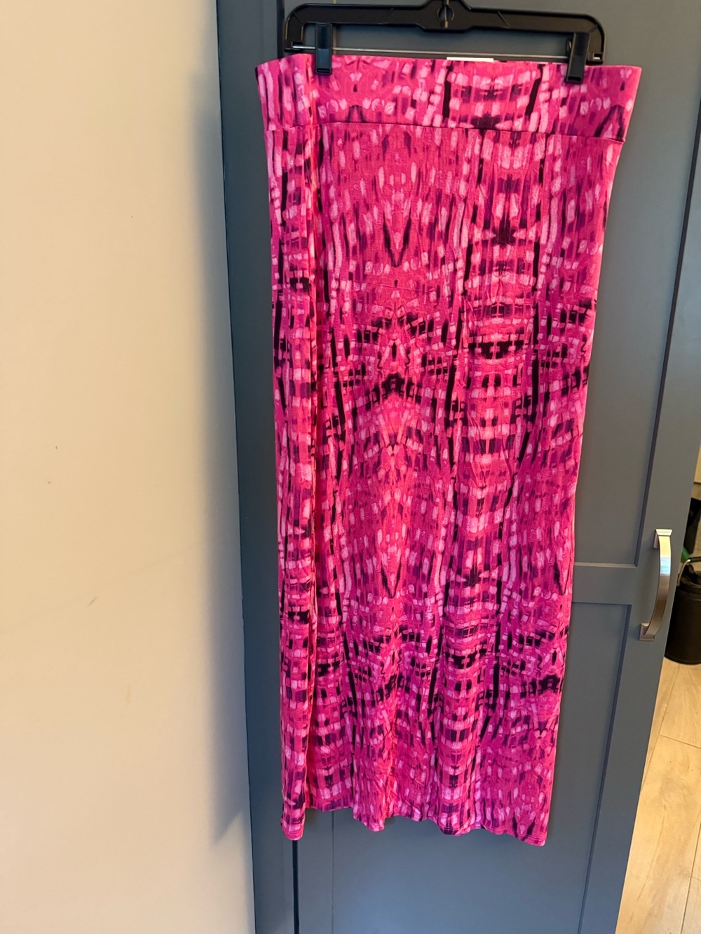 a.n.a Pink Printed Maxi Skirt